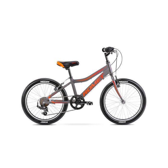 Детский велосипед Romet Rambler KID 1 20 collas Tемно-серый/оранжевый