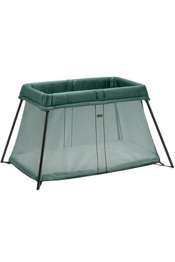 Кровать манеж для путешествий BabyBjorn Travel cot Light Mesh Dark Green 040238