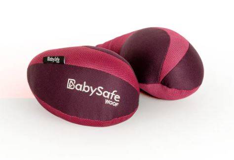 Подушка для путешествий (подголовник) для детей BabySafe Pink