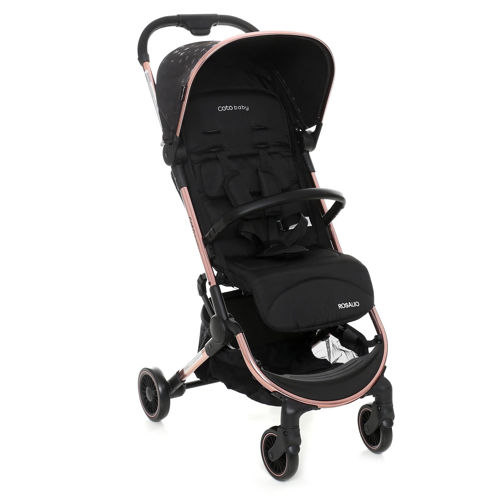 Coto Baby Rosalio 40 Black Butterfly 2020 Прогулочная коляска