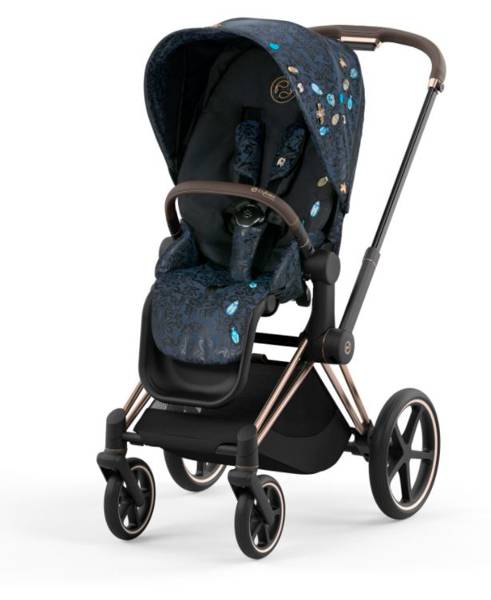 Cybex Priam 4.0 Jewels of Nature + Gold rose frame Прогулочная коляска