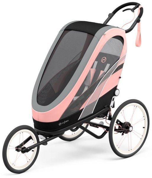 Cybex Zeno Sports Silver Pink (Air) Спортивная коляска