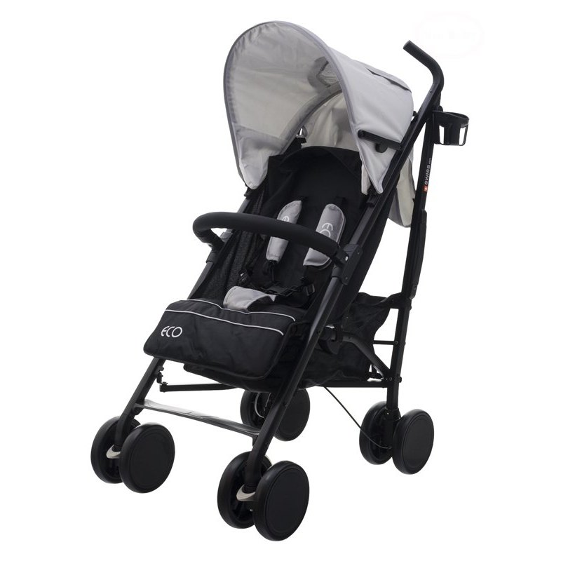 EuroBaby ECO SWISS DESIGN 300D Middle grey Прогулочная коляска