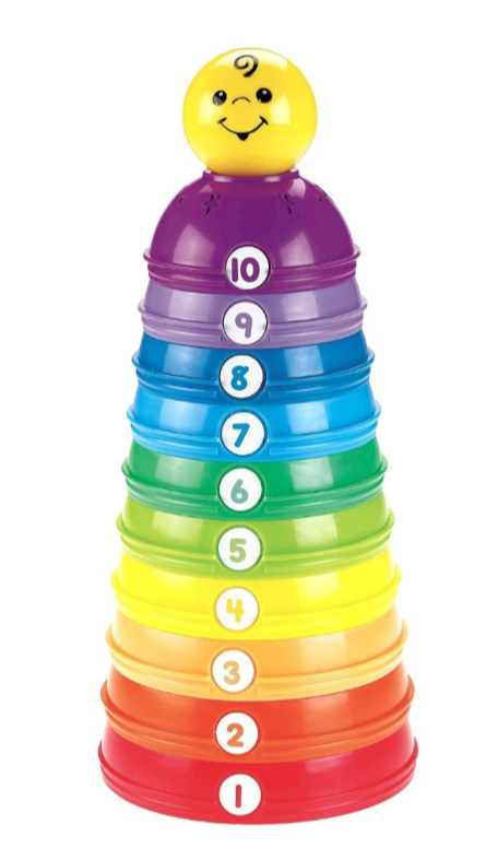 Fisher Price пирамида Stack & Roll W4472