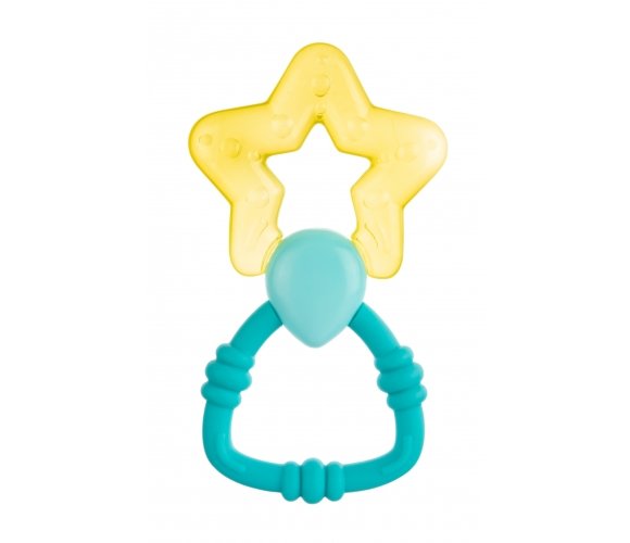 Погремушка-прорезыватель для зубов Canpol MAGIC STAR yellow 56/152