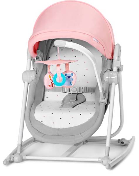 Kinderkraft Unimo Up 5в1 шезлонг-люлька Pink