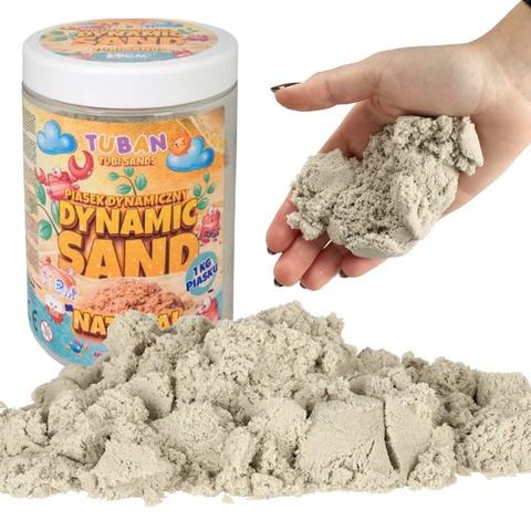 Песок кинетический TUBAN natural 1 kg 3870/2