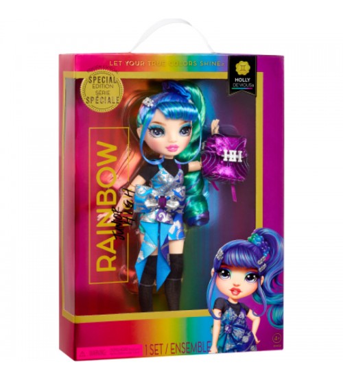 Кукла MGA Rainbow Junior High Holly De Vious 23 cm 590439