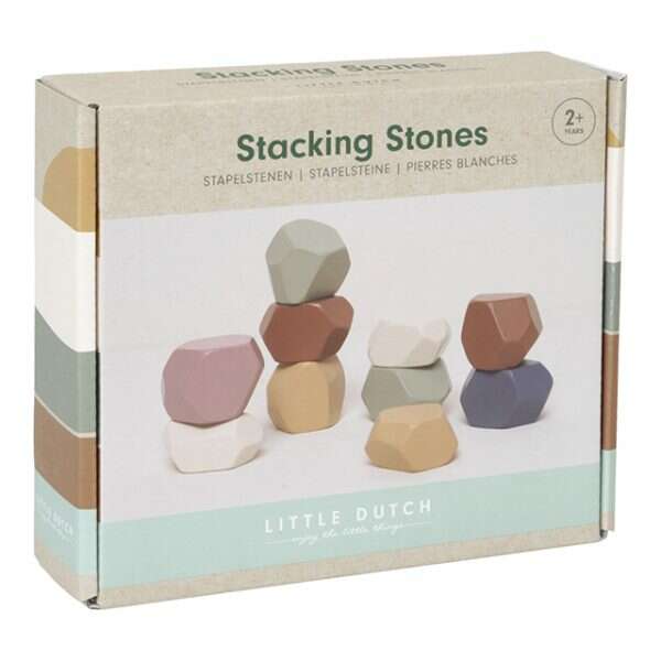 Little Dutch Stacking stones Vintage Деревянные кубики