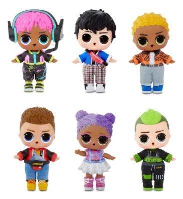 LOL MGA Surprise Boys Arcade Heroes Action Figure Doll with 15 Surprises