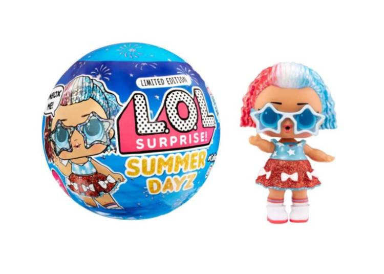 LOL MGA Surprise Summer DayZ Jubilee Doll with 7 Surprises Игровой набор с куклой