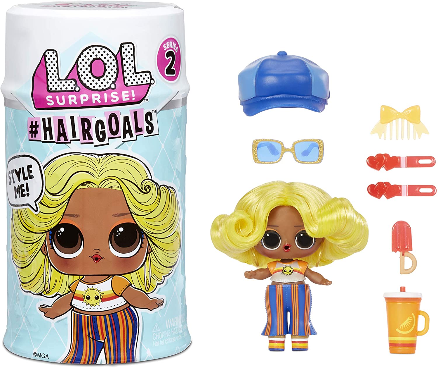 LOL Surprise Hairgoals Series 2 Игровой набор с куклой