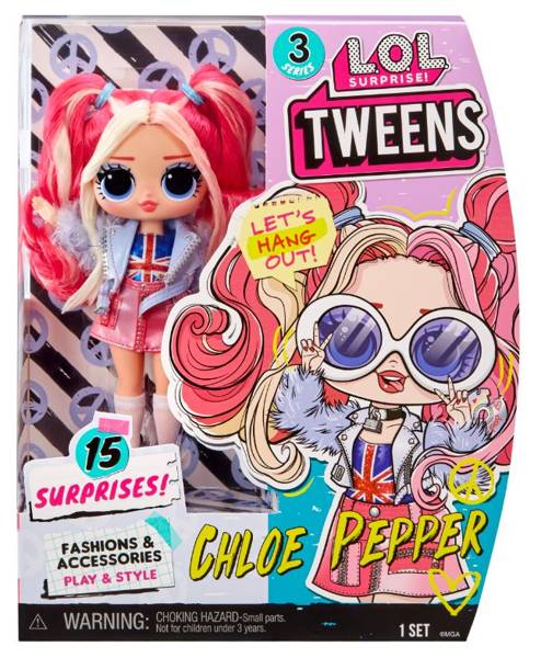 LOL Surprise Tweens 3 series Chloe Pepper with 15 surprises Кукла