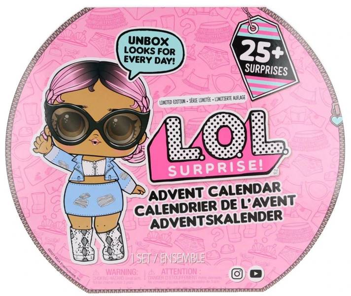 MGA LOL Surprise Advent Calendar 2021/2022 OOTD + 25 Surprises