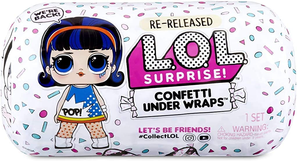 MGA LOL Surprise Confetti Under Wraps Playset Re-Released with 15 Surprises