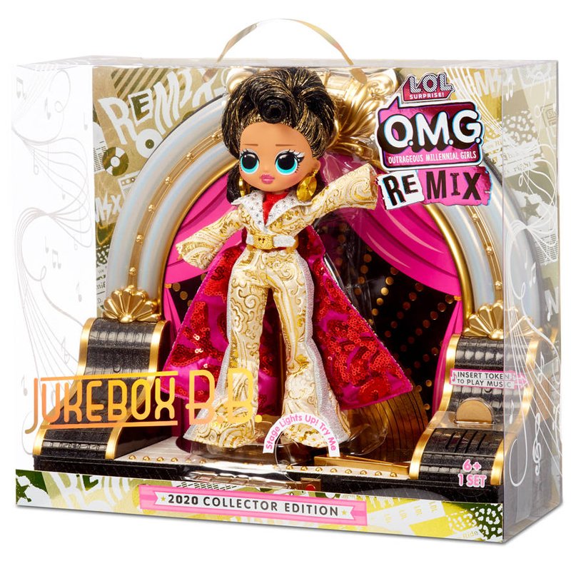 MGA LOL SURPRISE O.M.G. REMIX Jukebox B.B. Коллекционная кукла 2020