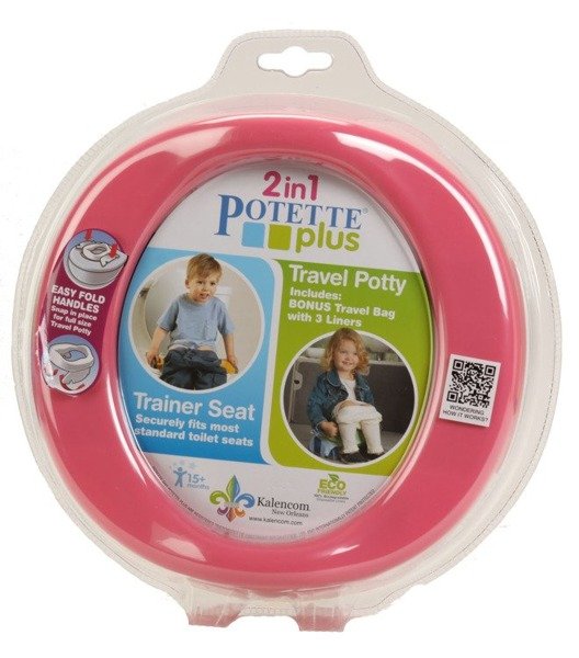 Potette Plus Детский Переносной горшок 2in1 Pink