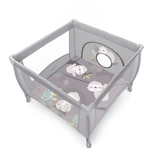 Складной манеж Baby Design Play Grey lemur