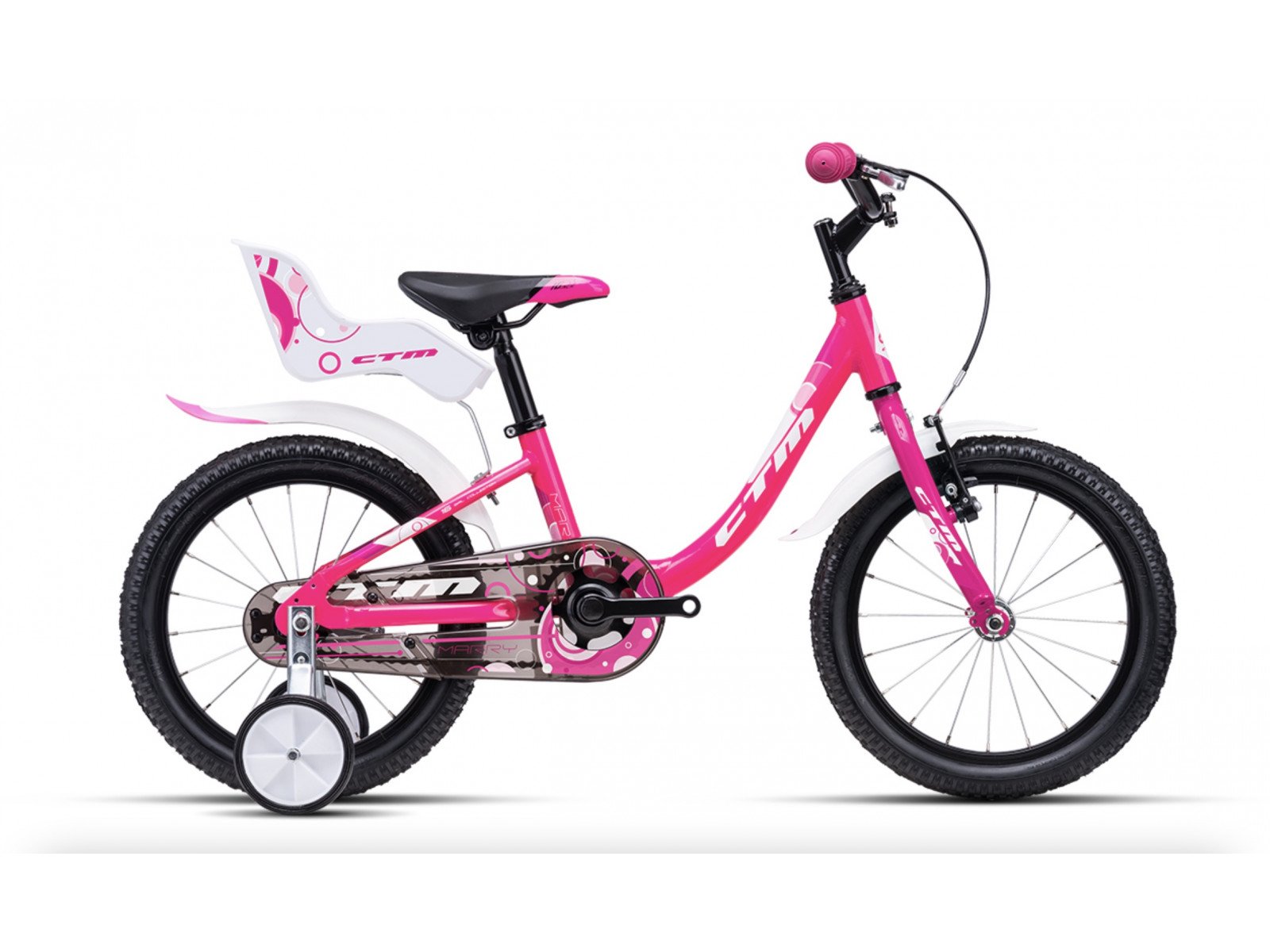 Детский двухколесный велосипед CTM Marry Kids Pink/purple 16 дюймов