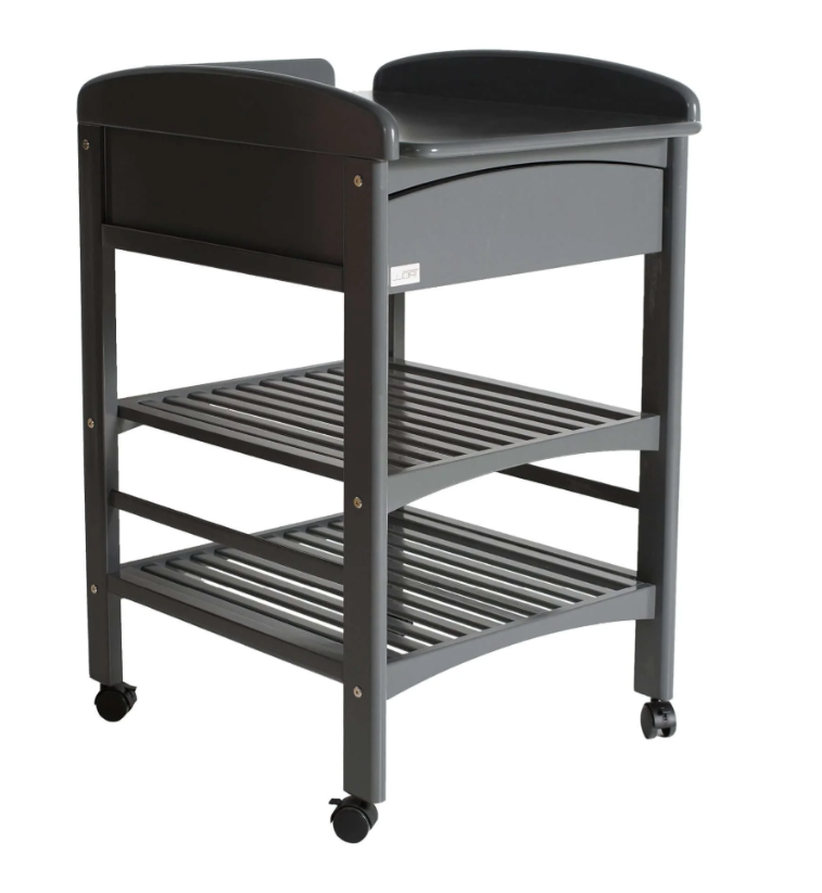 Детский пеленальный столик с ящиком TROLL Anna Lux Seal Grey CTL-LX0122-SG