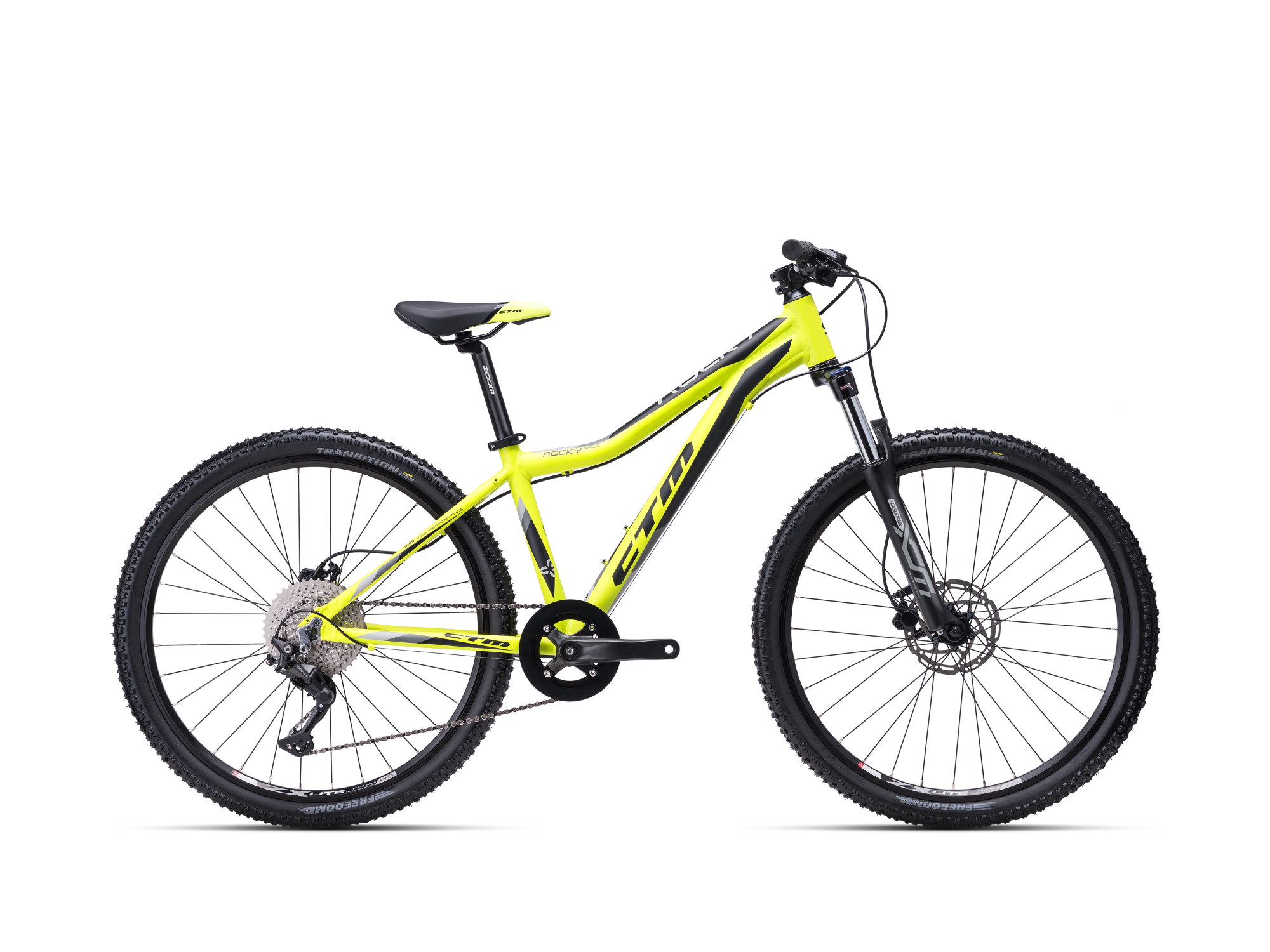 Детский велосипед CTM Rocky Race MTB Yellow 26"