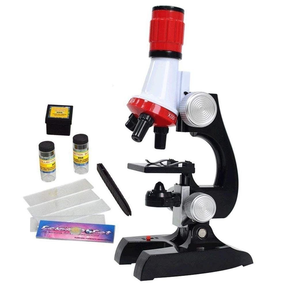 Детский учебный микроскоп с Led-освещением HW19058067