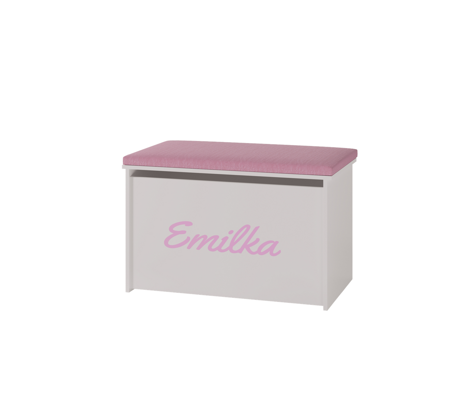 Ящик для игрушек DARIA printed pink panel