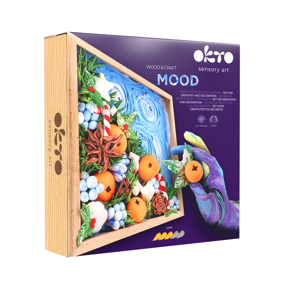 Набор для креатива 3D картина Wood&Craft Joy (21*21cm)