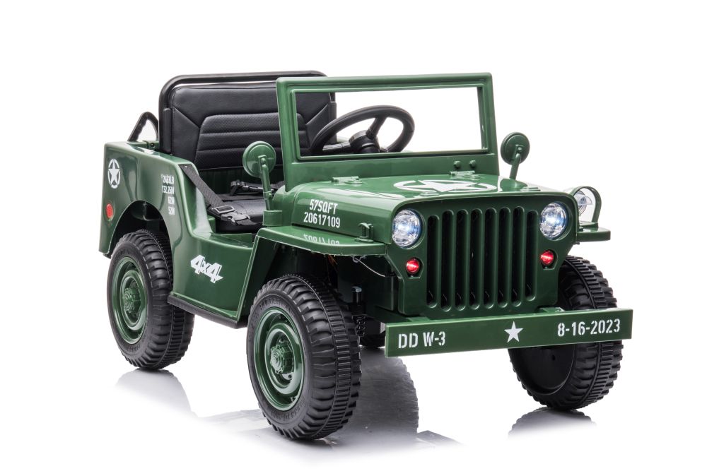Детский электромобиль JH-103 Army Green 4x4