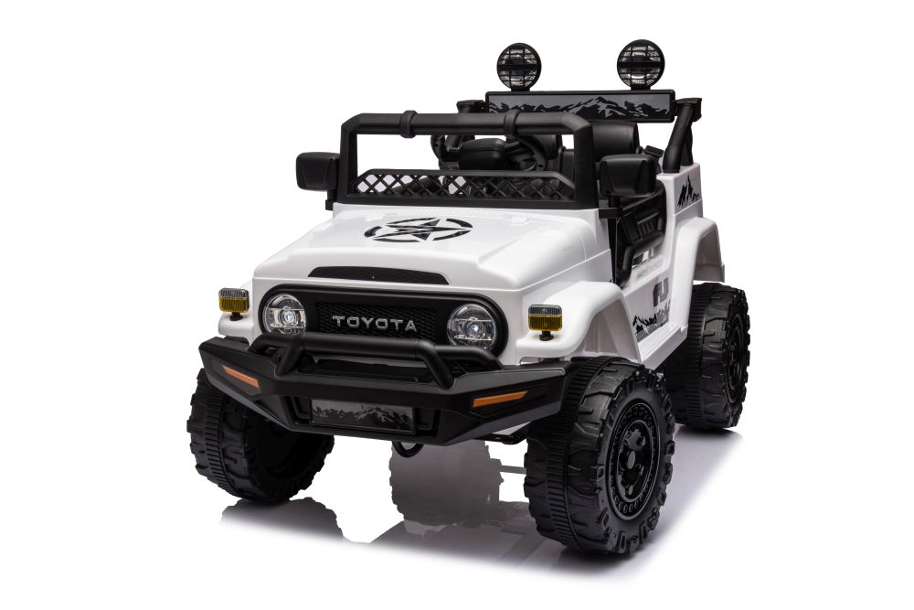 Двухместный детский электромобиль Toyota FJ White  4x4