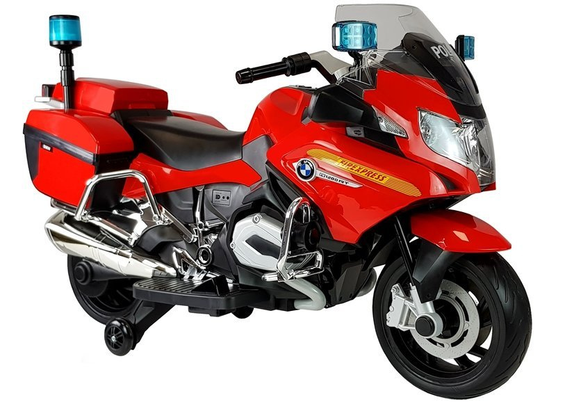 Детский электромотоцикл BMW R1200 Police Red