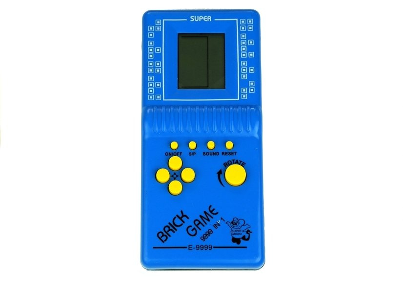 Brick Game Electronic Portable Blue