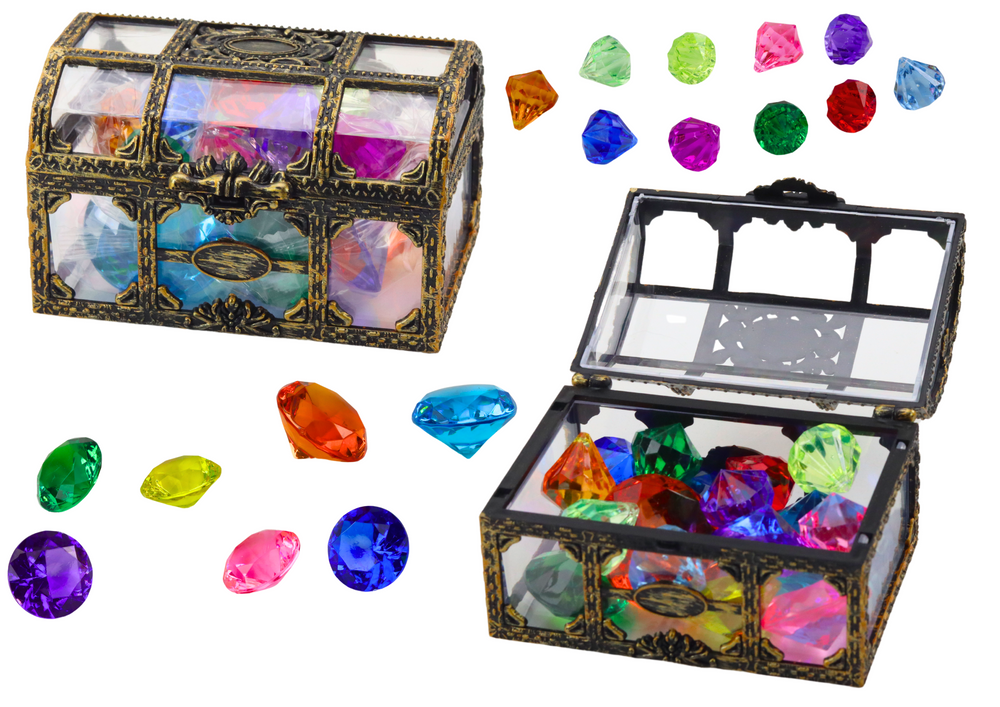 Diamonds in a Chest of Colours 17 Pieces