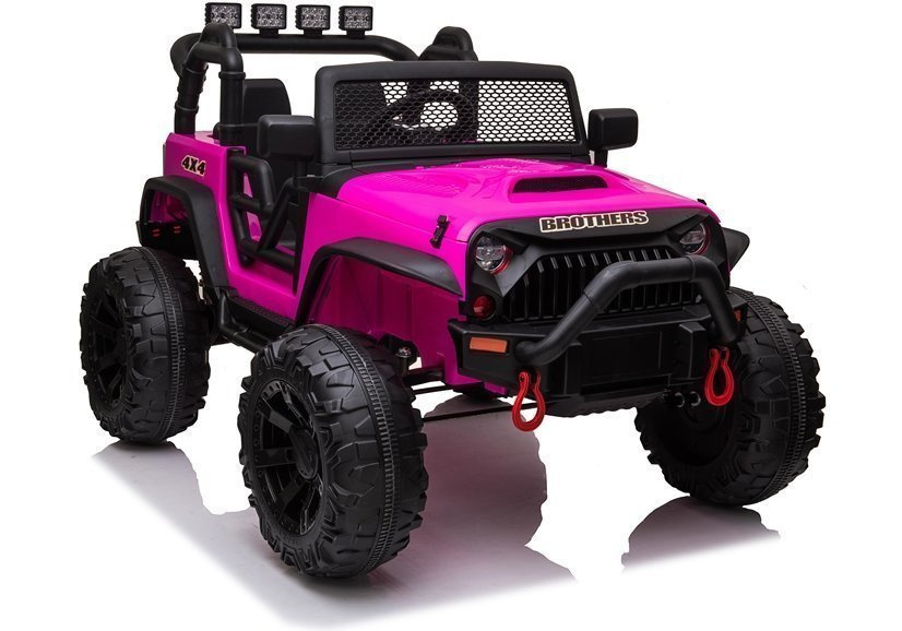 Двухместный детский электромобиль Jeep JC666 Rose