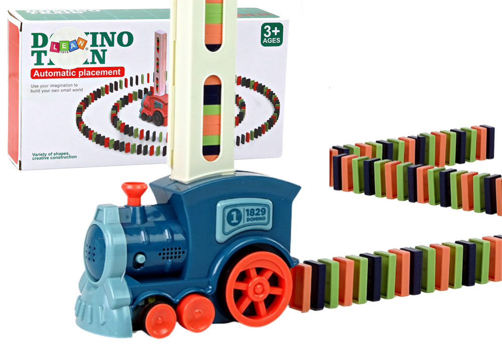 Domino Train Locomotive Puzzle Colorful Sound