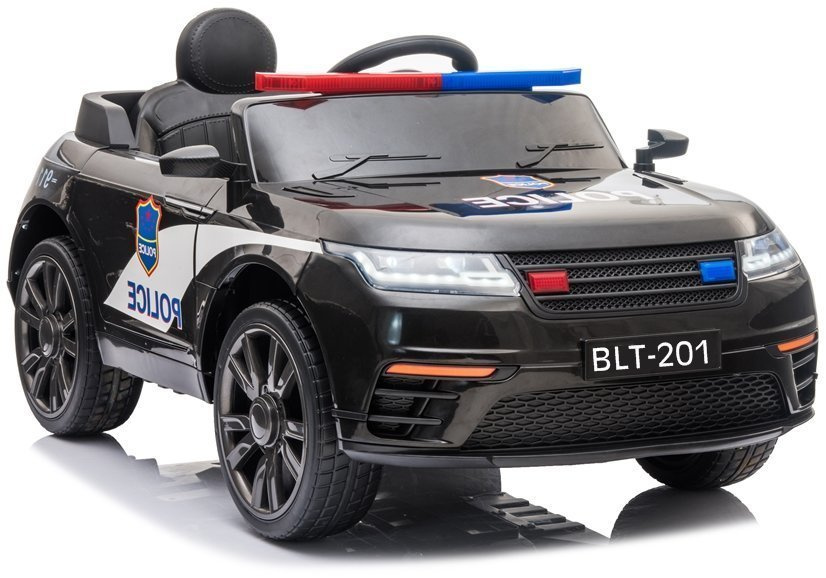 Одноместный электромобиль BLT-201 Police Black