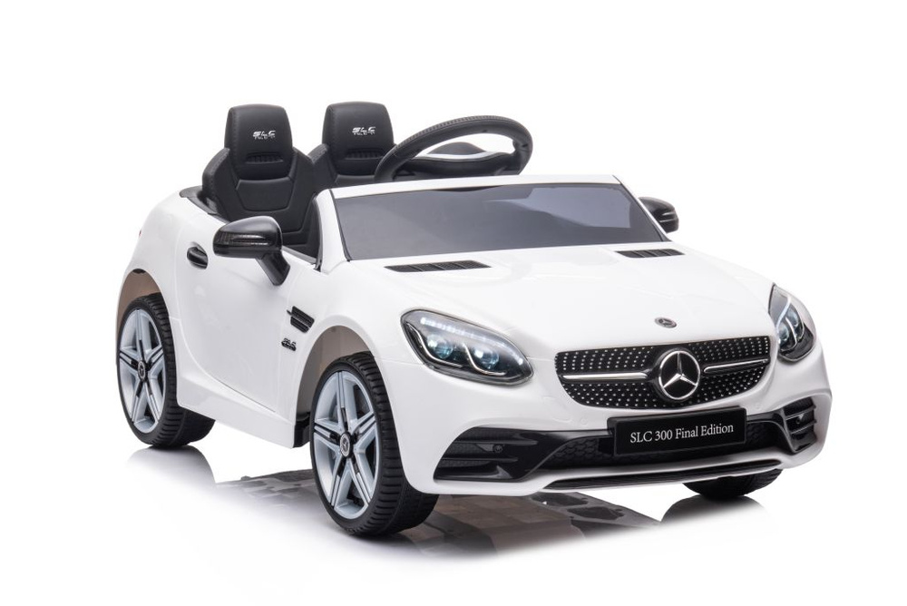 Двухместный детский электромобиль Mercedes SLC 300 White