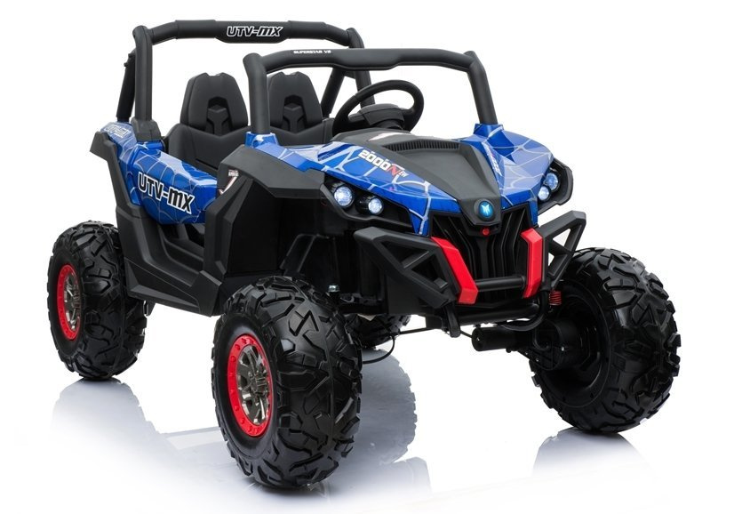 Двухместный детский электромобиль Багги XMX603 Spider Blue Painted