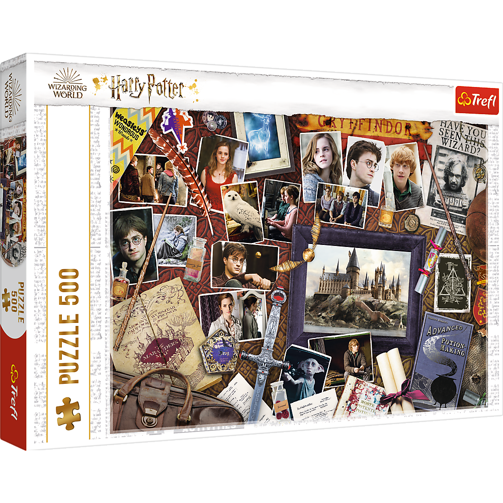 Harry Potter Puzzle 500 pcs. Souvenirs from Hogwarts Trefl 37400