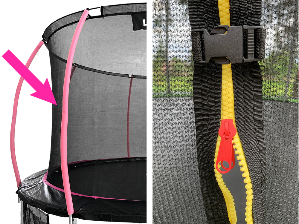 Защитная сетка для батута Sport Max 427 см Pink