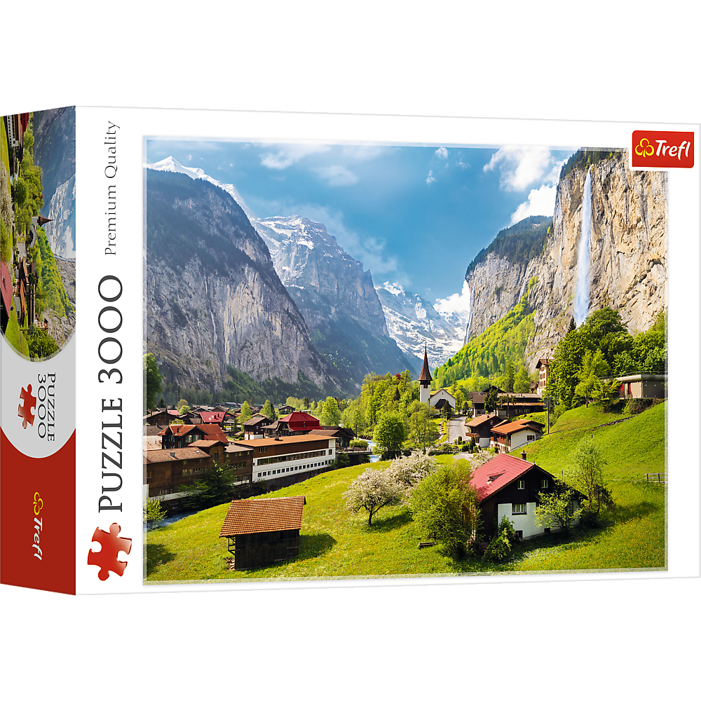 Jigsaw Puzzle - 3000 - Lauterbrunnen, Switzerland Trefl 33076