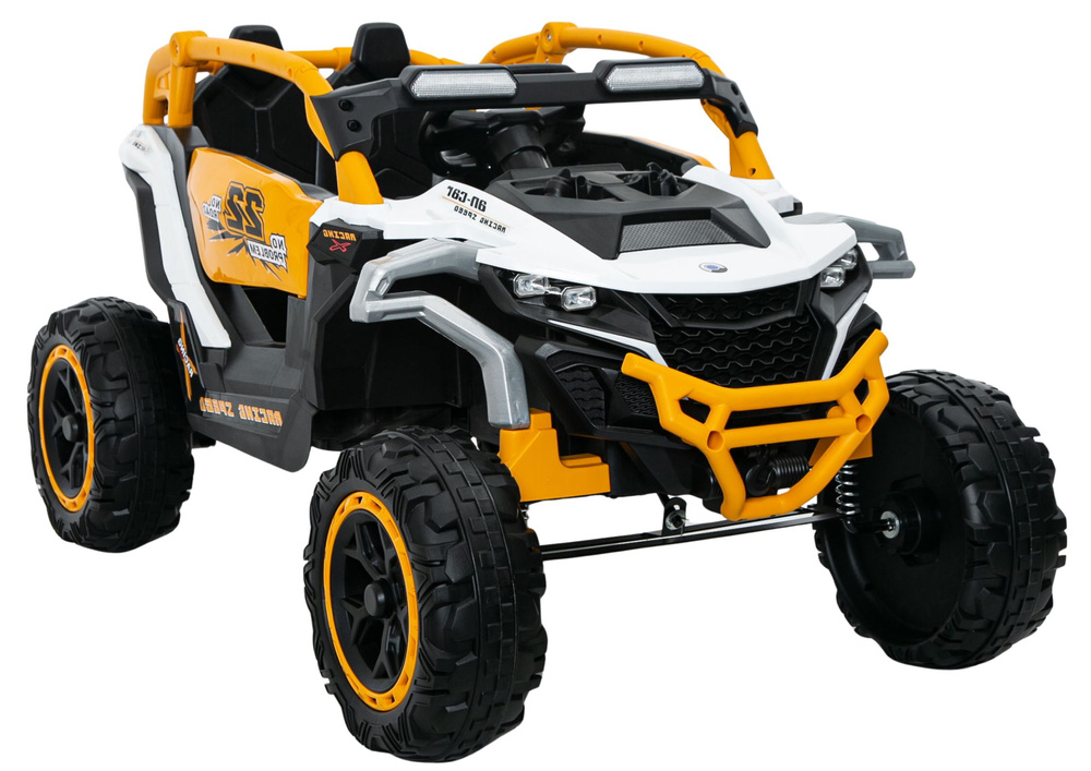 Двухместный детский электромобиль Багги M3 Yellow and White