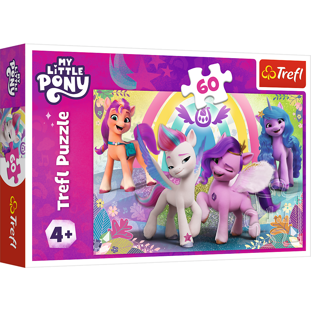 My Little Pony Puzzle 60 pcs. In the world of friendship Trefl 17390