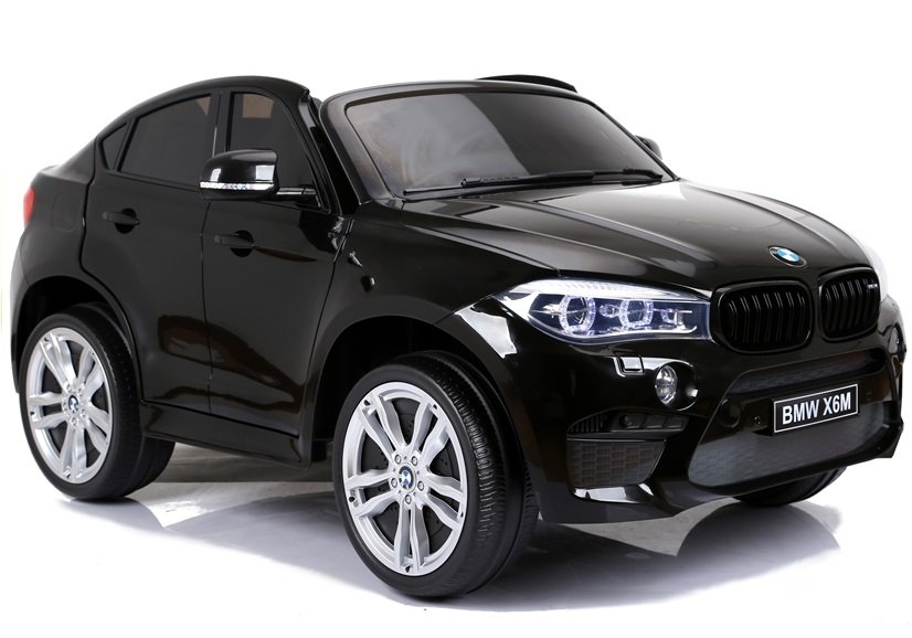 Двухместный детский электромобиль BMW X6M Black Painting