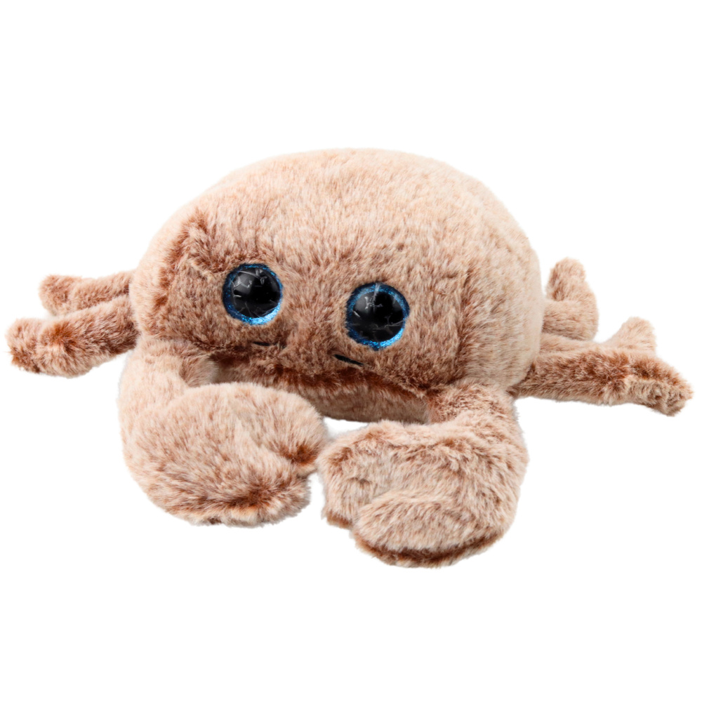 Plush Mascot Cuddly Toy Crab Beige 26cm