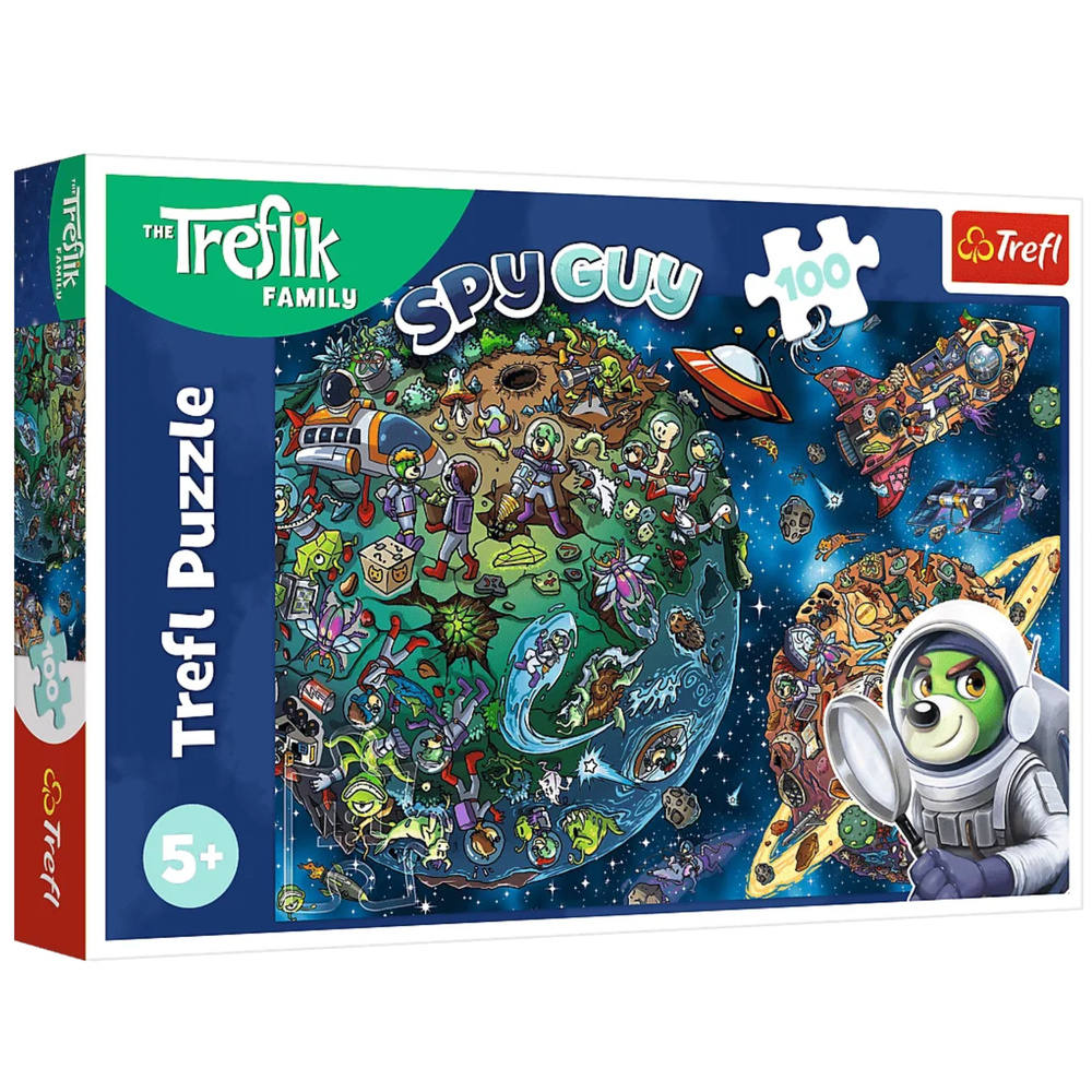 Puzzle - 100 - Trefliki in Space Trefl 16496