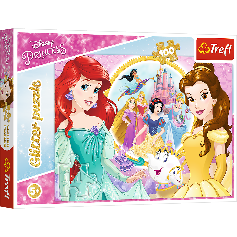 Puzzle - 100 Glitter - Memories of Bella and Ariel Trefl 14819