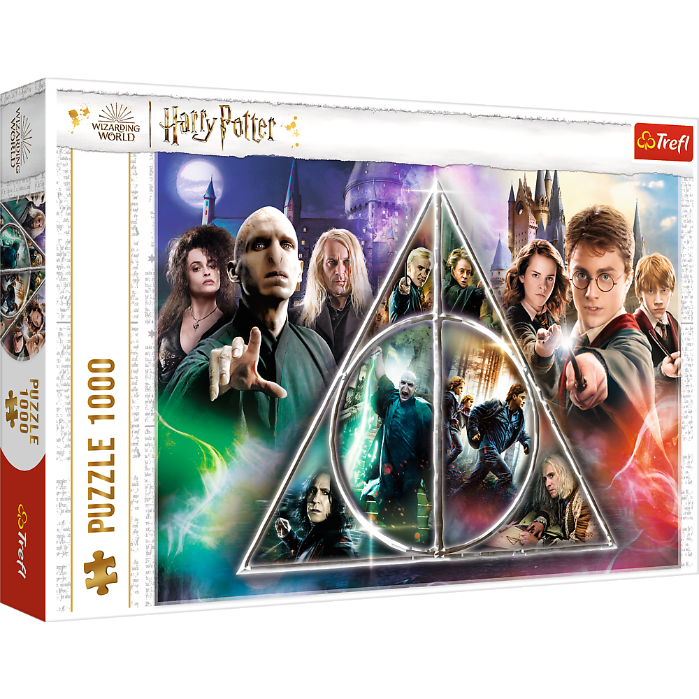 Puzzle - 1000 - Deathly Hallows - Warner Harry Potter Trefl 10717