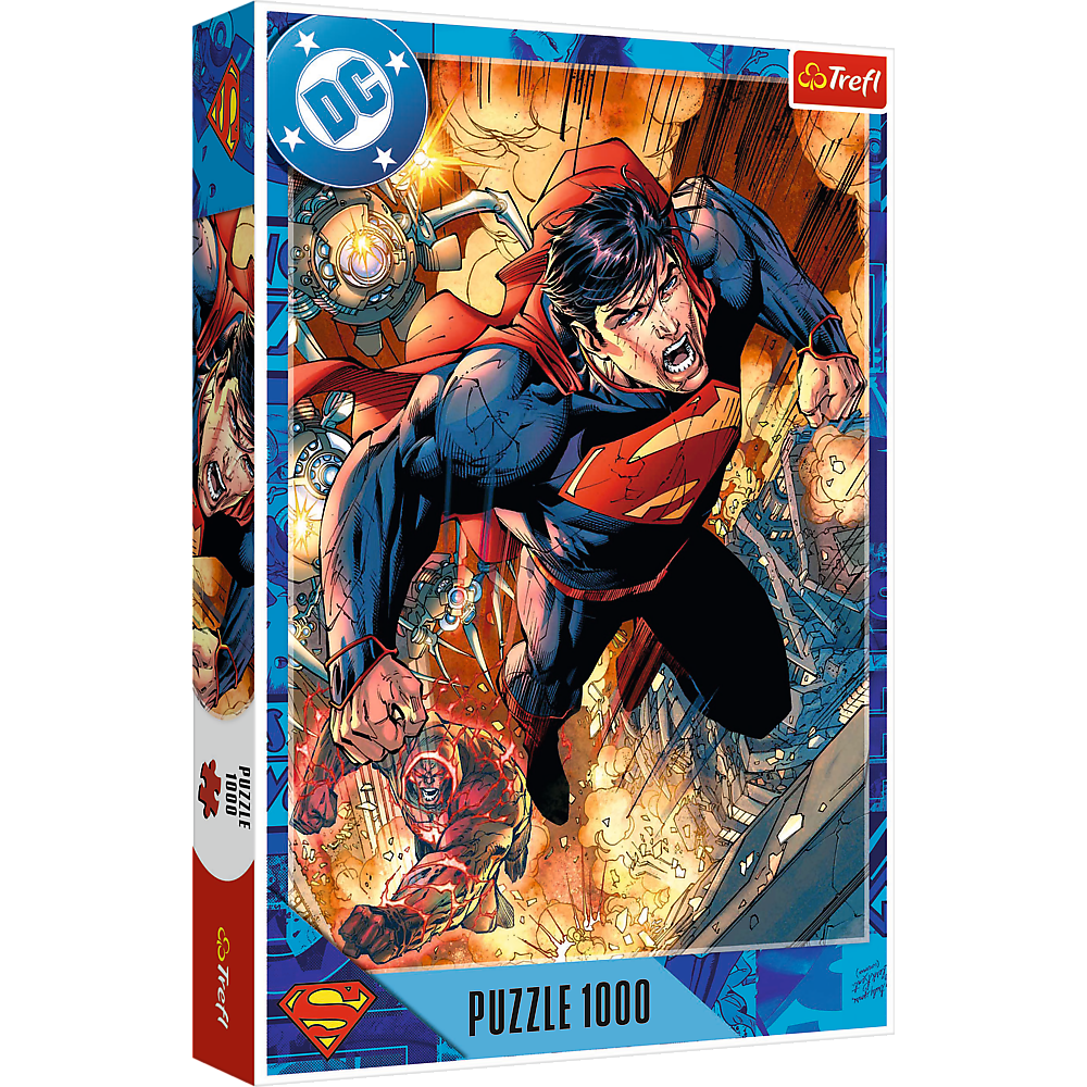 Puzzle - 1000 - Superman in action Trefl 10936