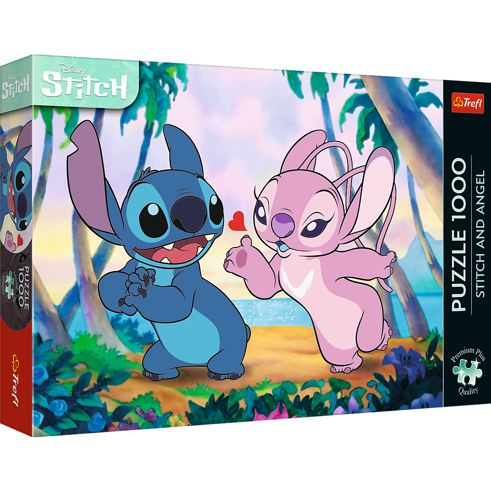 Puzzle - 1000 Premium Plus - Stitch and Angel Trefl 12079